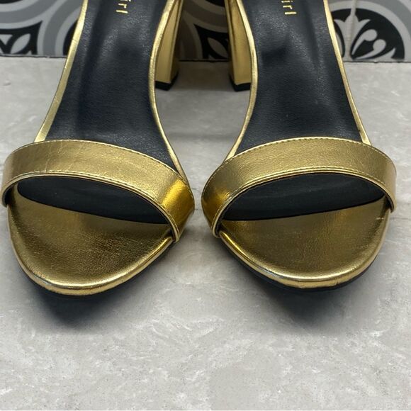 Madden Girl Women's Beella Heeled Sandal Gold 10 NEW - Picture 7 of 12